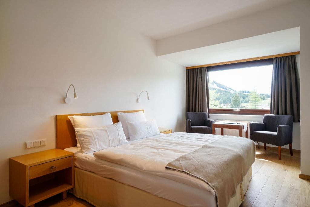 Двухместный (Двухместный номер с 1 кроватью) отеля Hotel Berghof, Зефельд-ин-Тироль