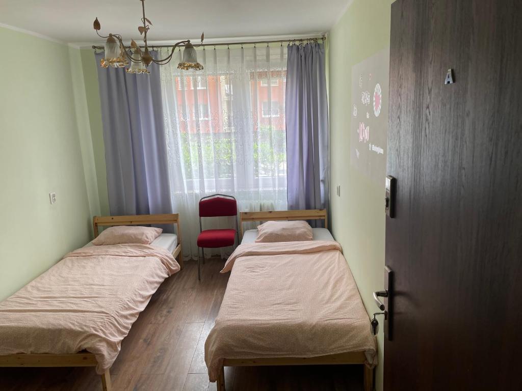 Двухместный (Двухместный номер с 1 кроватью и базовыми удобствами) хостела Hostel4u, Гданьск