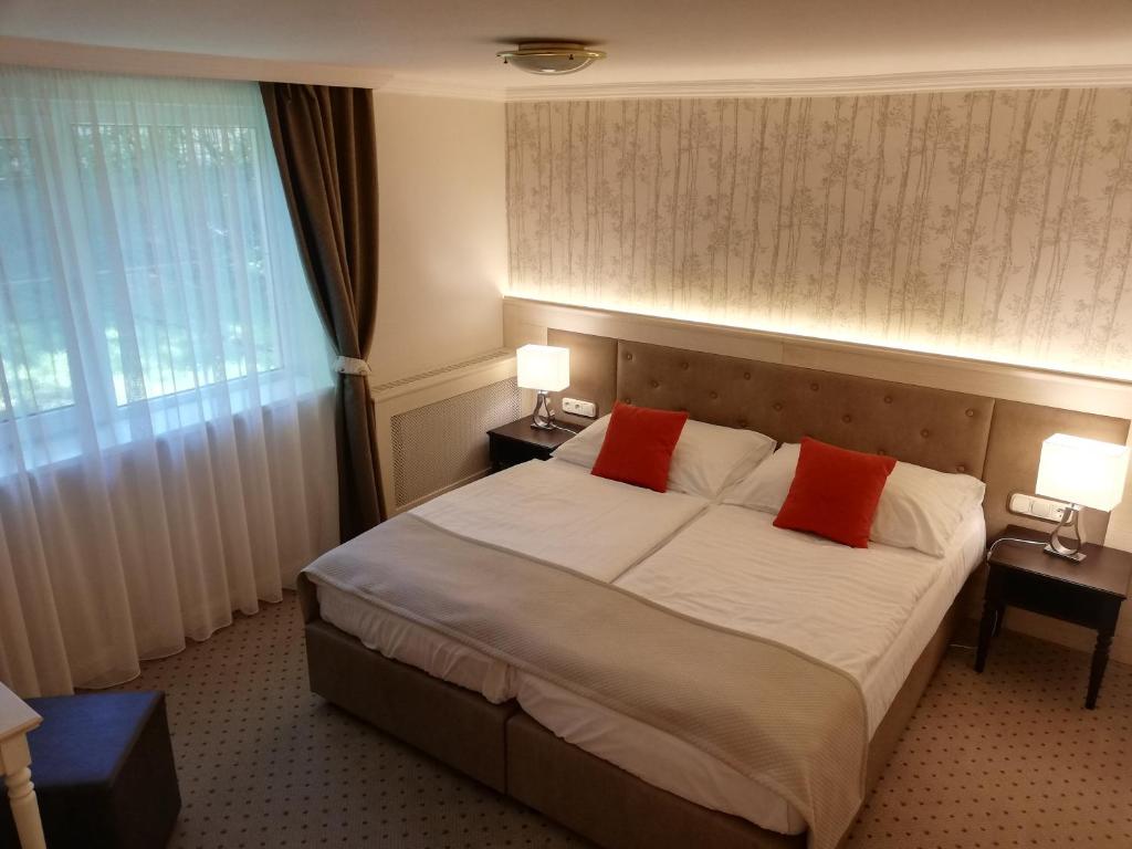 Двухместный (Двухместный номер эконом-класса с 1 кроватью) отеля Villa Medici Hotel & Restaurant, Веспрем