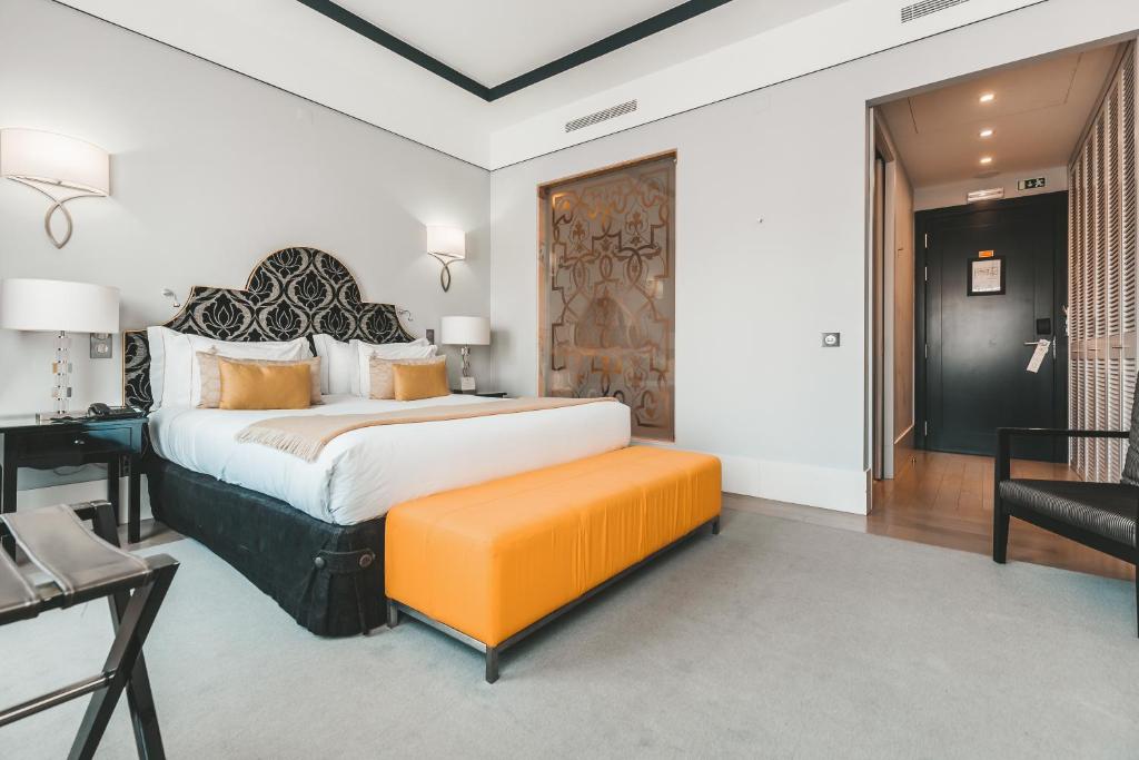 Двухместный (Двухместный номер Делюкс с 1 кроватью или 2 отдельными кроватями) отеля Alentejo Marmòris Hotel & Spa, a Small Luxury Hotel of the World, Эшпинью