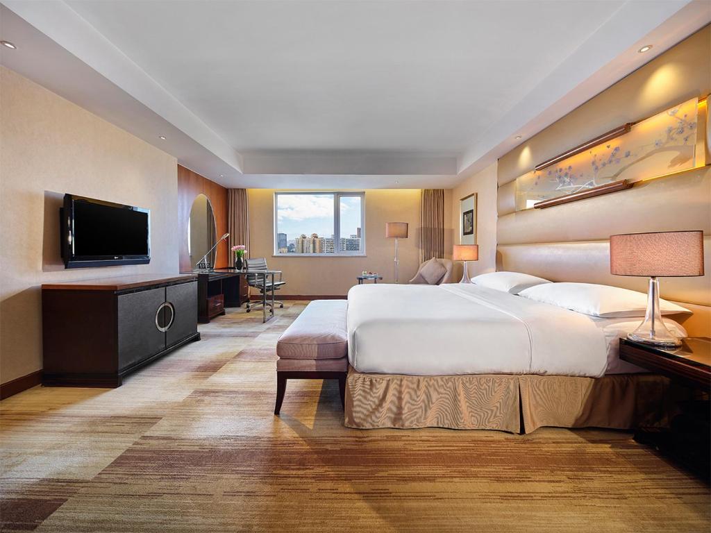 Двухместный (Двухместный номер Делюкс с 1 кроватью) отеля Gehua New Century Hotel Beijing, Пекин