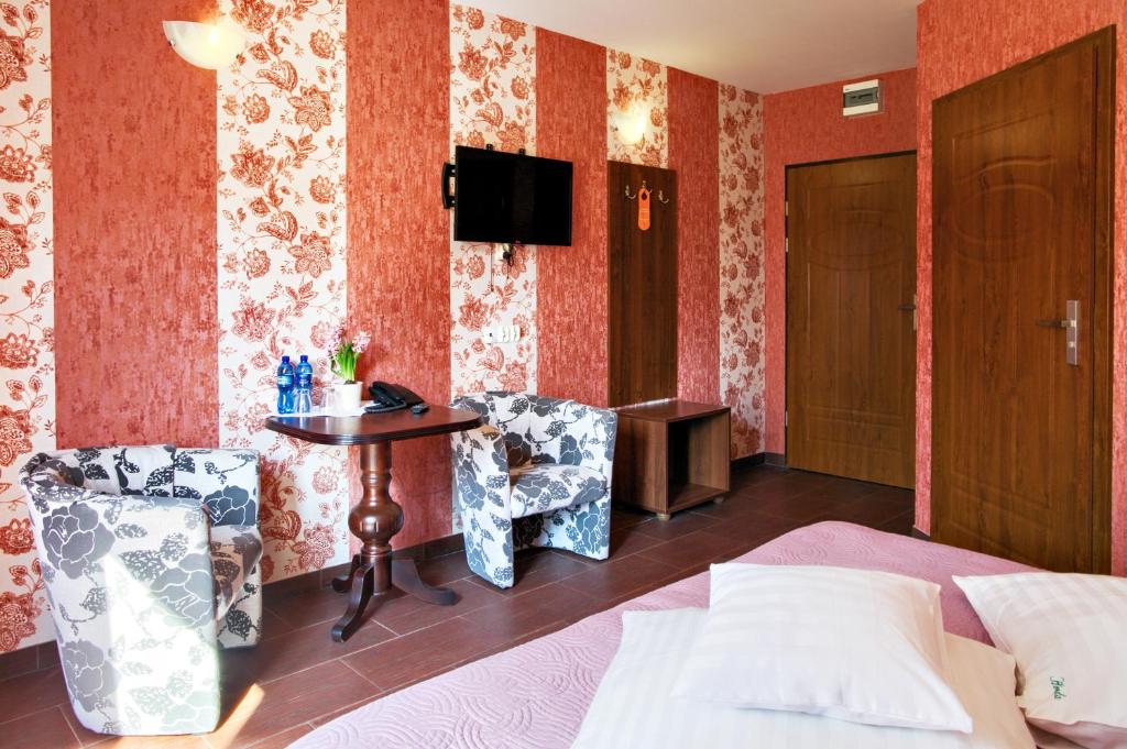 Двухместный (Двухместный номер с 1 кроватью или 2 отдельными кроватями и террасой) отеля Hotel Horda, Слубице