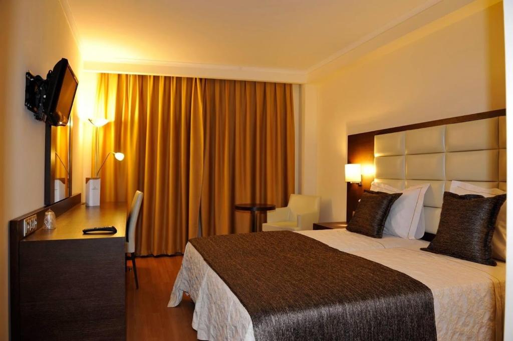 Двухместный (Бюджетный двухместный номер с 1 кроватью) отеля Europa Hotel, Кастория