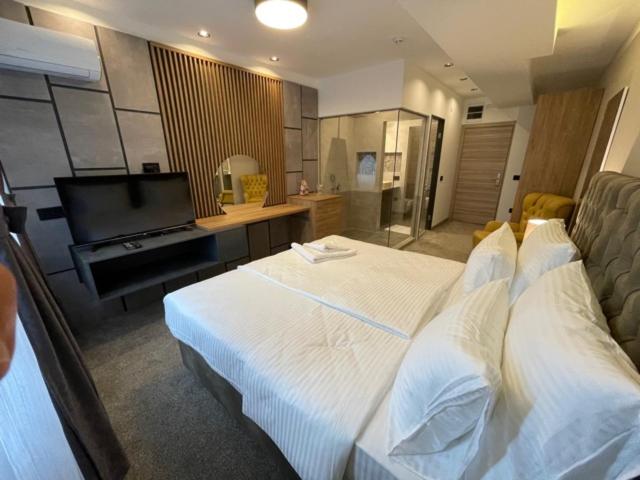Двухместный (Двухместный номер Делюкс с 1 кроватью или 2 отдельными кроватями) отеля Bed and Breakfast Ponte Bianco, Вране