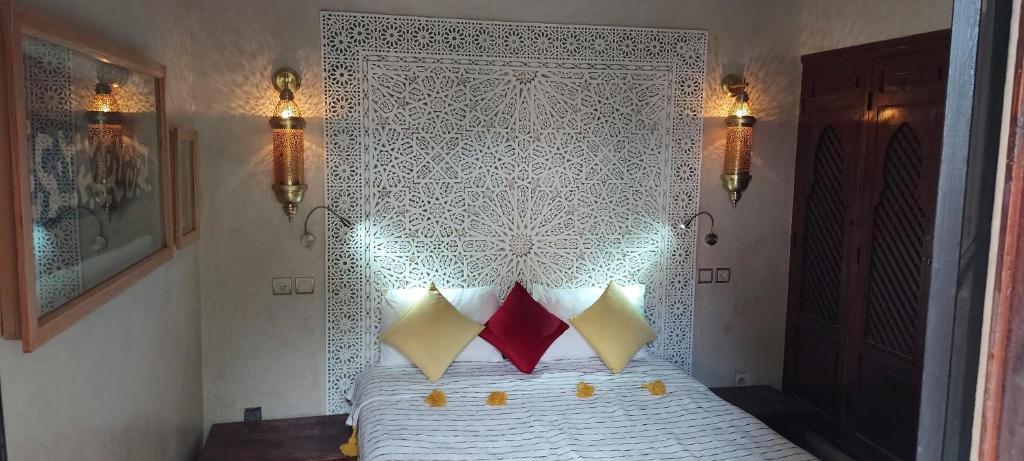 Двухместный (Улучшенный двухместный номер с 1 кроватью) отеля Riad Barroko, Марракеш