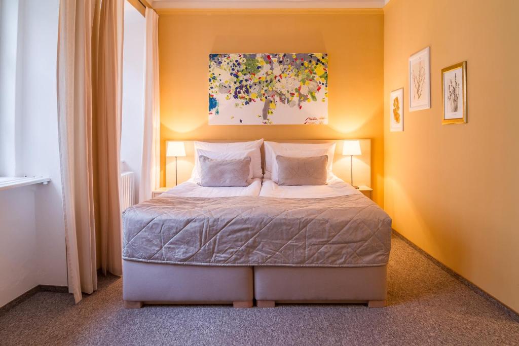 Двухместный (Улучшенный двухместный номер с 1 кроватью или 2 отдельными кроватями) отеля Salva, Литомержице