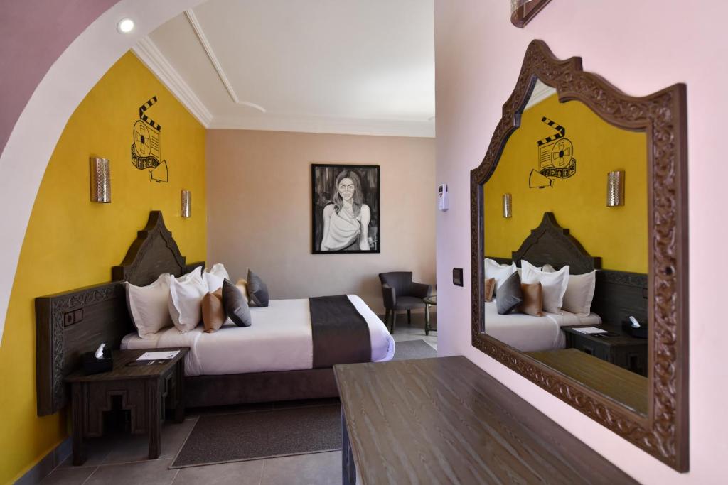 Двухместный (Двухместный номер Делюкс с 1 кроватью) отеля Hotel Oscar By Atlas Studio, Уарзазат
