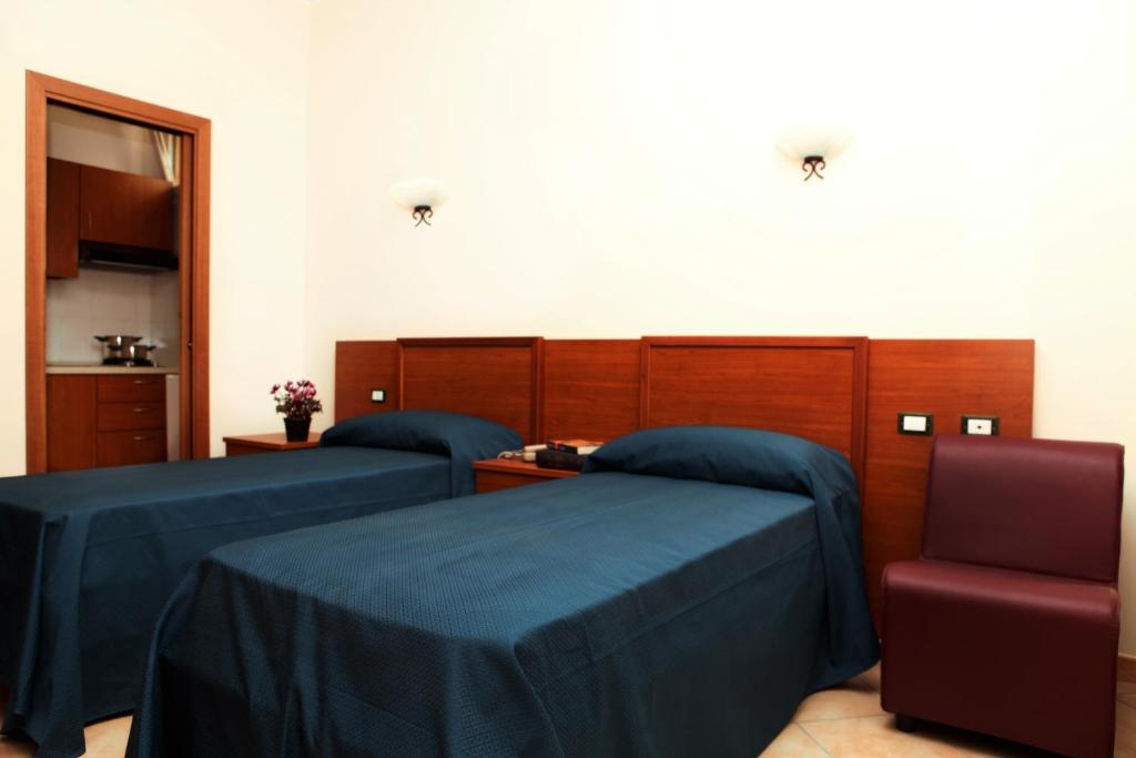 Двухместный (Двухместный номер с 1 кроватью или 2 отдельными кроватями) отеля Residence Hotel Gloria, Палермо