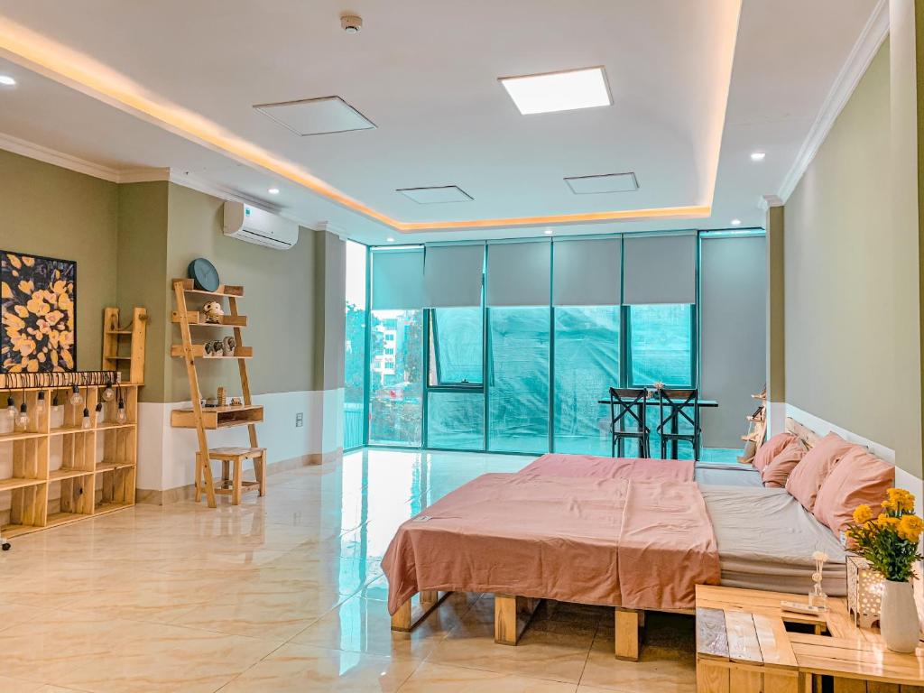 Двухместный (Двухместный номер Делюкс с 1 кроватью), Amazing stay- homestay, city view, near center Hanoi, NK Cau Giay