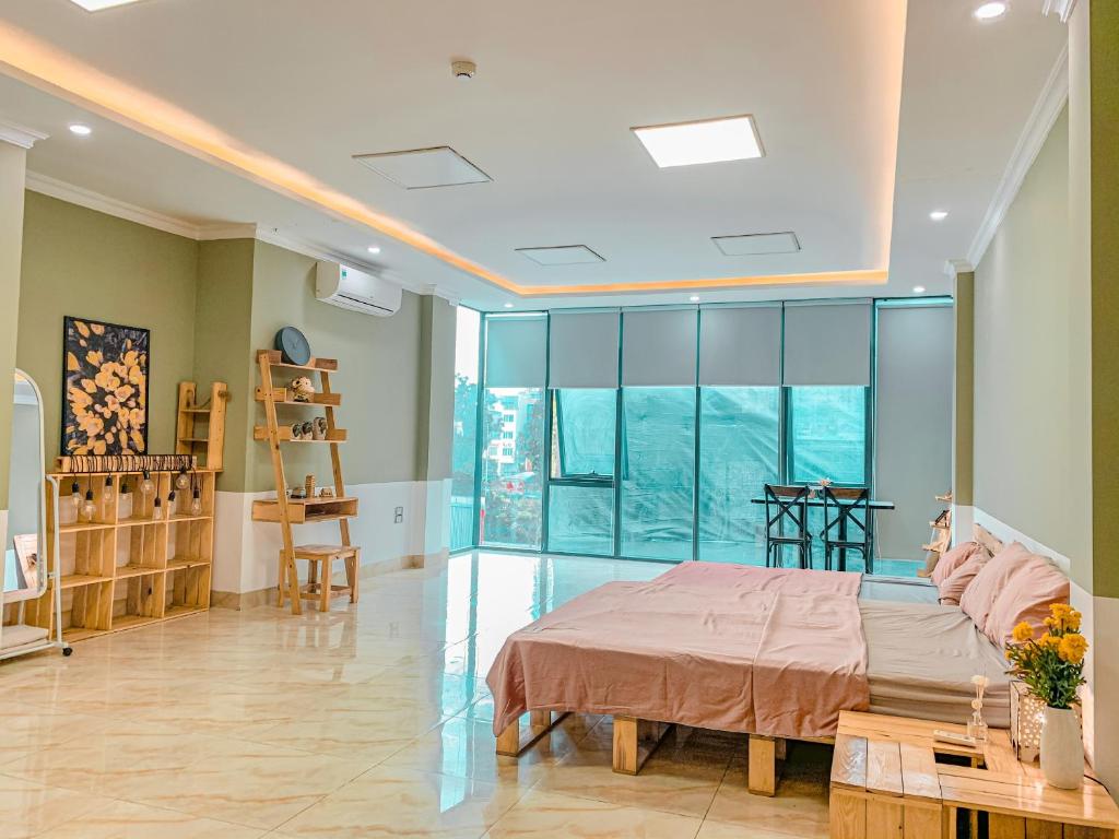 Двухместный (Двухместный номер Делюкс с 1 кроватью), Amazing stay- homestay, city view, near center Hanoi, NK Cau Giay