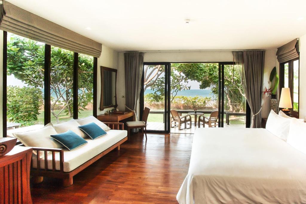 Вилла (Вилла на пляже с 1 спальней - Бесплатный трансфер от/до аэропорта Краби) курортного отеля Pimalai Resort & Spa, Ко Ланта