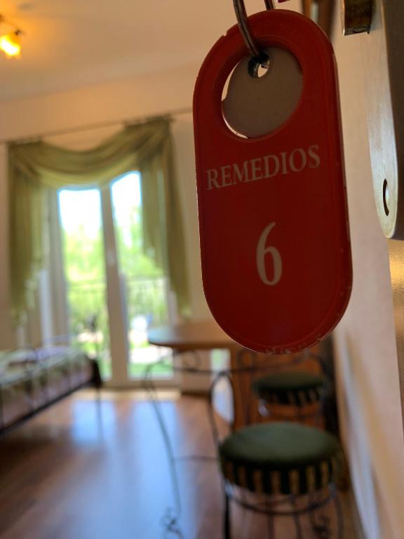 Двухместный (Двухместный номер с 1 кроватью и балконом) отеля Villa Remedios, Леба