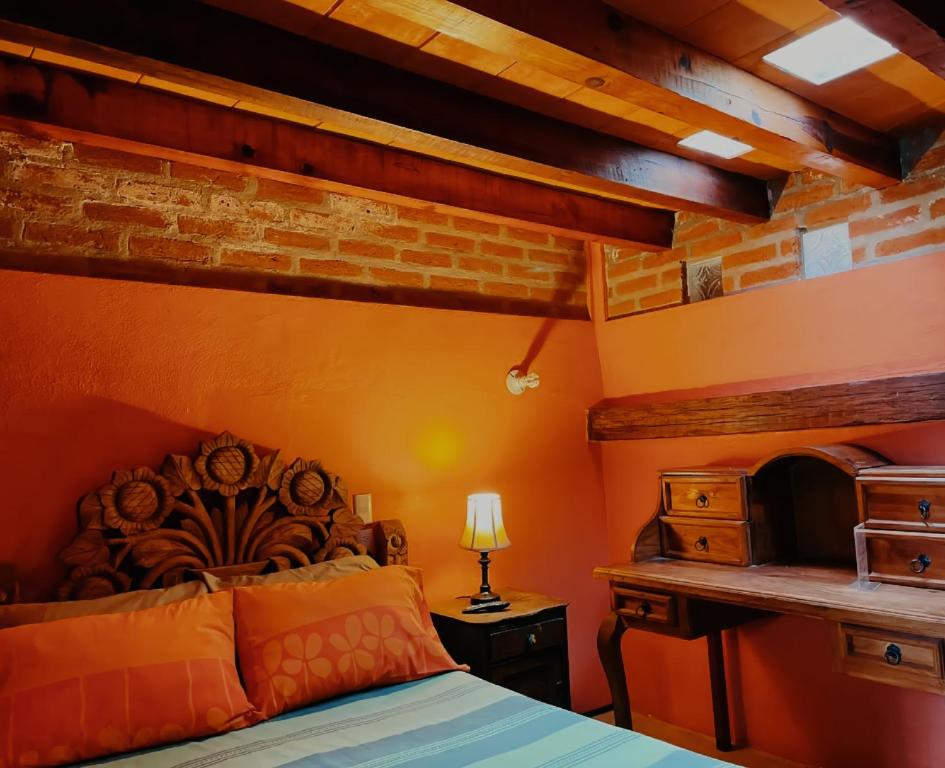 Двухместный (Стандартный двухместный номер с 1 кроватью) гостевого дома Casa de Pita, Гуанахуато
