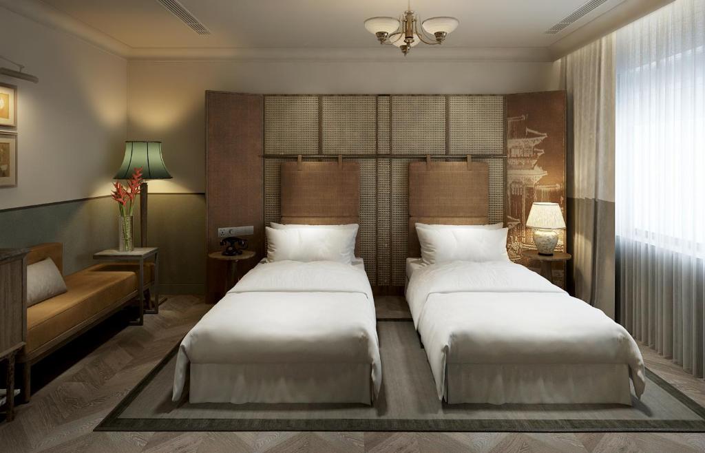 Двухместный (Двухместный номер Делюкс с 1 кроватью или 2 отдельными кроватями) отеля La Passion Hanoi Hotel & Spa, Ханой