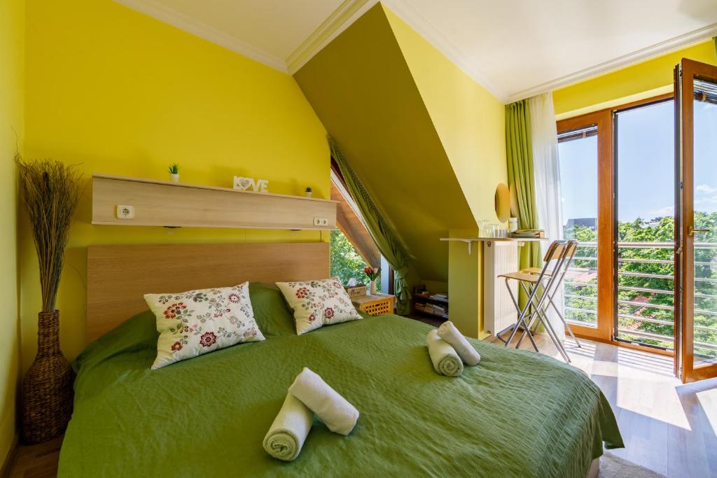 Двухместный (Двухместный номер с 1 кроватью) гостевого дома Villa Múzsa DeLuxe, Балатонфюред