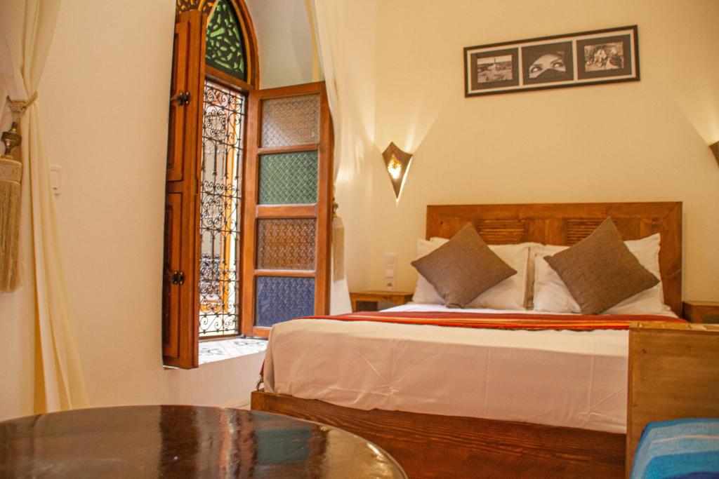 Двухместный (Стандартный двухместный номер с 1 кроватью) отеля Riad Dar Tamlil, Марракеш