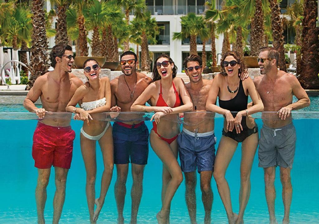 Сьюит (Полулюкс Xcelerate с кроватью размера «king-size», вид на тропический пейзаж) курортного отеля Breathless Riviera Cancun Resort & Spa, Пуэрто-Морелос