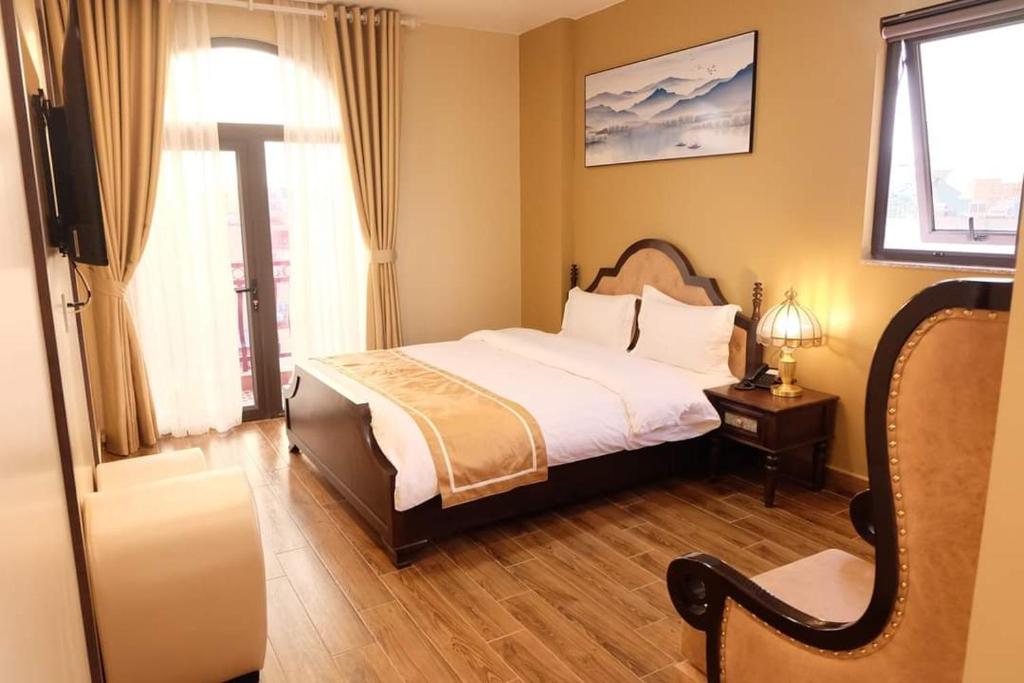 Двухместный (Стандартный двухместный номер с 1 кроватью) апарт-отеля Cham Hotel & Apartments, Хайфон