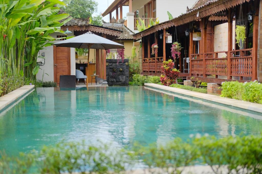 Номер (Unique Joglo Villa with Pool View), Ari Cottages Ubud