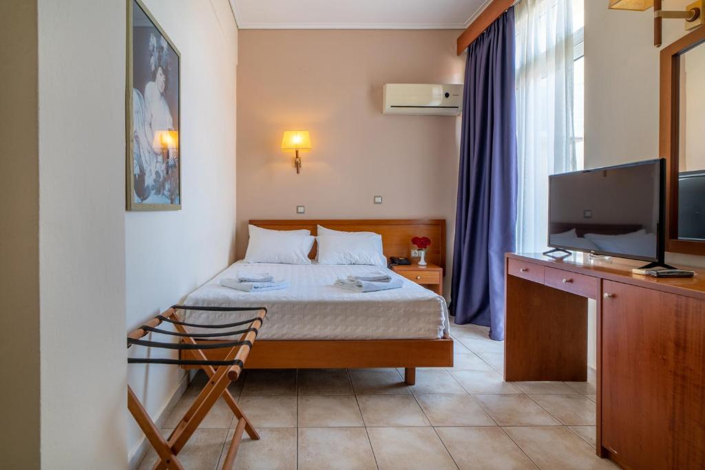 Одноместный (Одноместный номер) отеля Neda Hotel, Олимпия, Пелопонесс, Западная Греция и Ионния