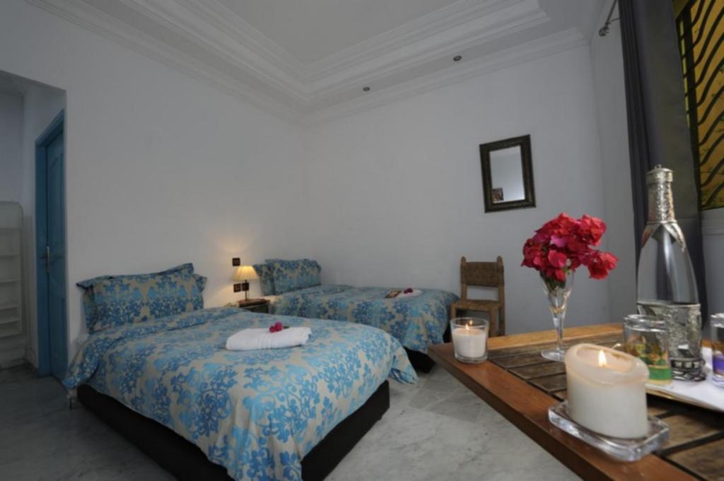 Двухместный (Двухместный номер с 2 отдельными кроватями) гостевого дома LHOSTEL à Casablanca, Касабланка