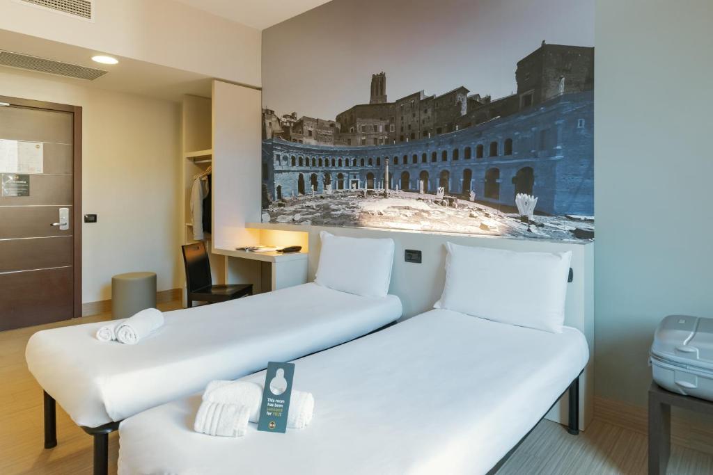 Двухместный (Двухместный номер с 2 отдельными кроватями) отеля B&B Hotel Roma Trastevere, Рим