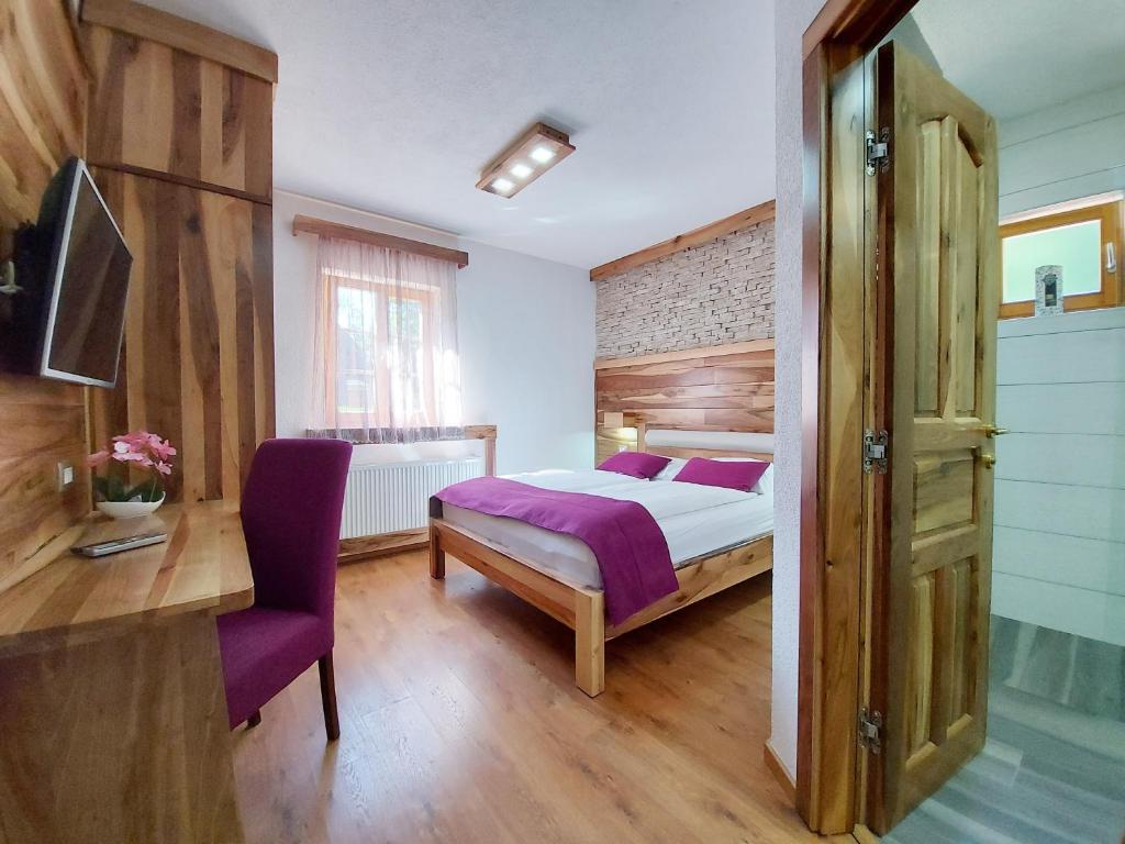 Двухместный (Двухместный номер с 1 кроватью) гостевого дома Plitvice Ethno House, Езерца (Плитвицкие озера)