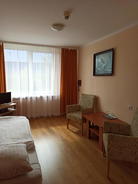 Двухместный (Стандартный двухместный номер с 2 отдельными кроватями) отеля Hotel Słupsk, Слупск