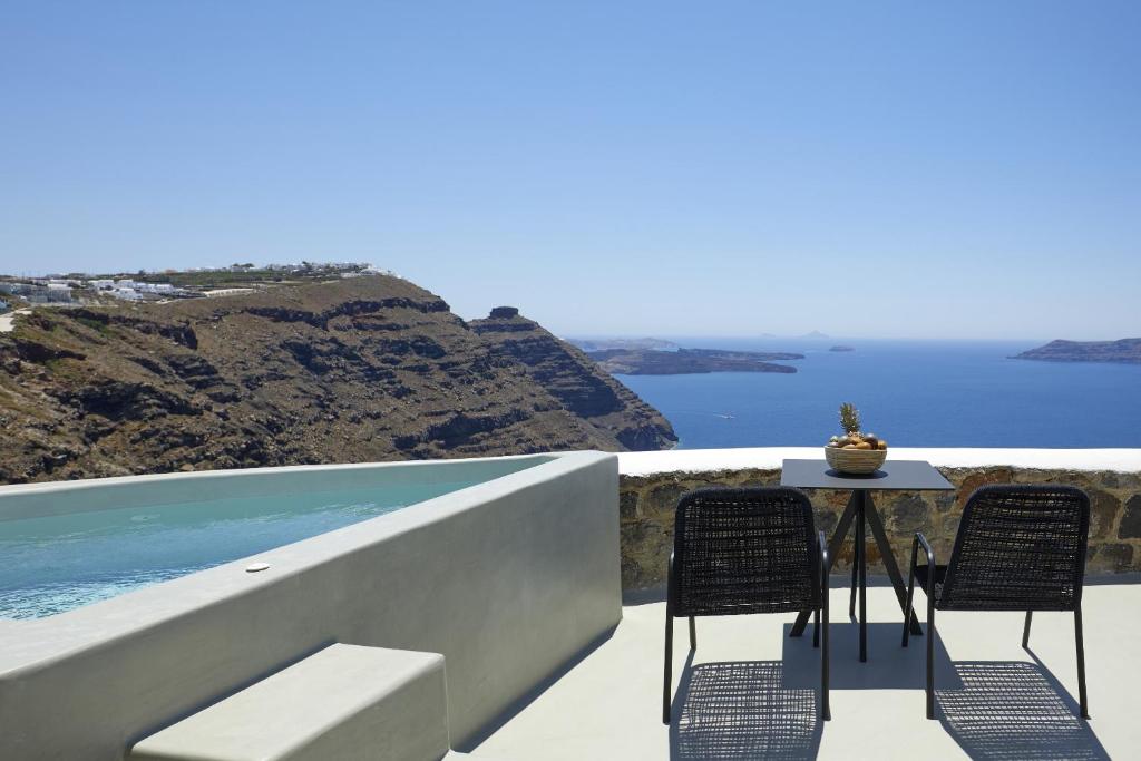 Вилла (Вилла с видом на море) отеля Santorini Princess SPA Hotel, Имеровиглион