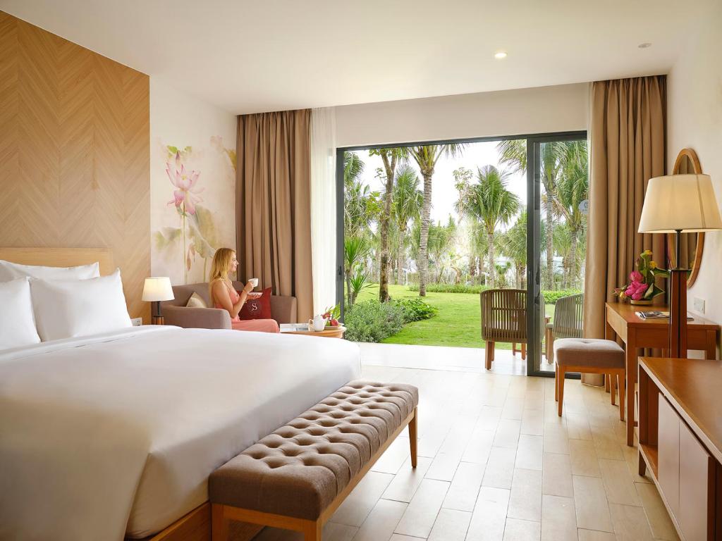 Двухместный (Двухместный номер Noa Garden с 1 кроватью) курортного отеля Selectum Noa Resort Cam Ranh, Камрань