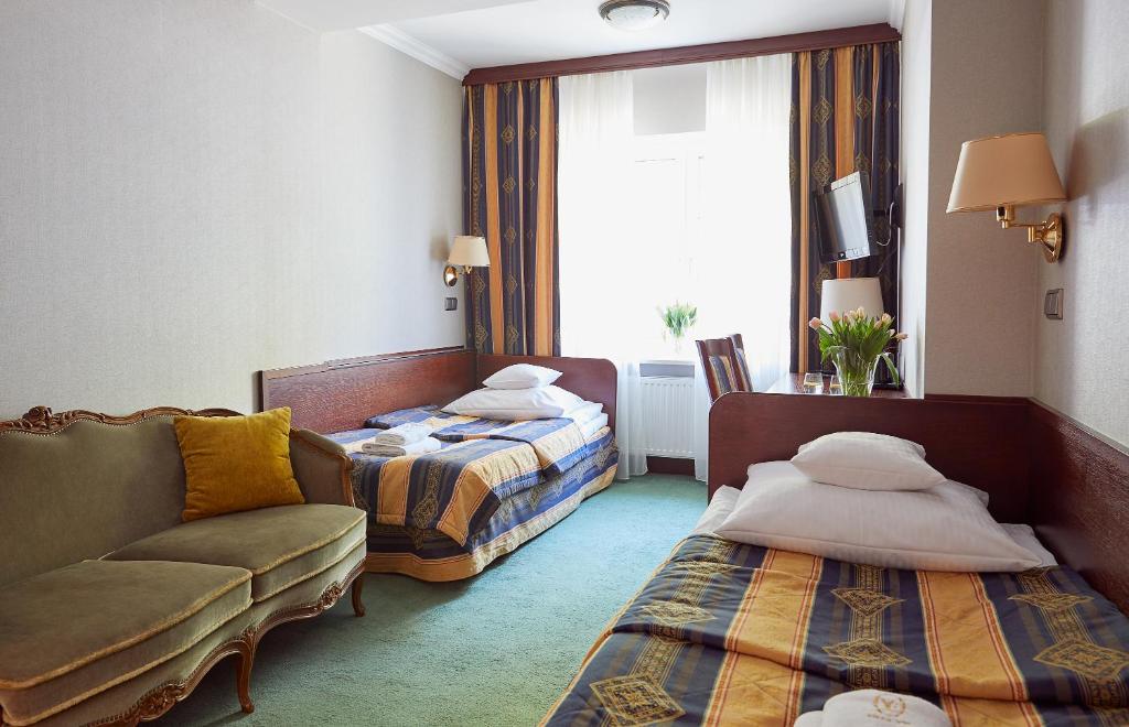 Двухместный (Стандартный двухместный номер с 2 отдельными кроватями) отеля Villa Eva, Гданьск