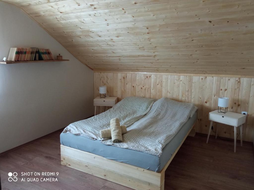 Двухместный (Двухместный номер с 1 кроватью и общей ванной комнатой) кемпинга Nyírfás Camping, Надьканижа