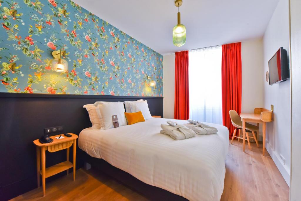Двухместный (Двухместный номер «Комфорт» с 1 кроватью) отеля Hotel La Villa Nice Promenade, Ницца