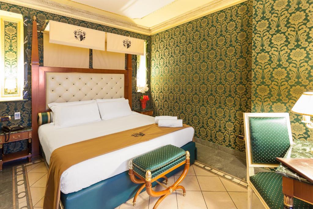 Четырехместный (Роскошный четырехместный номер), Hotel Manfredi Suite In Rome