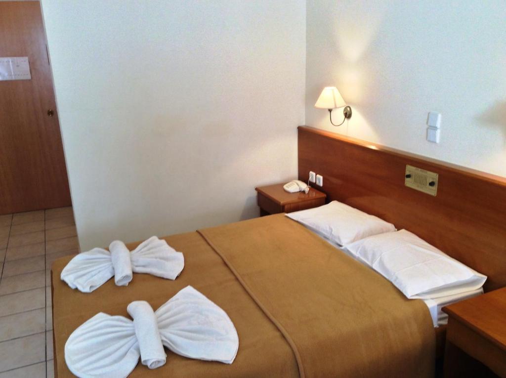 Двухместный (Двухместный номер с 2 отдельными кроватями) отеля Andreolas Beach Hotel, Лаганас