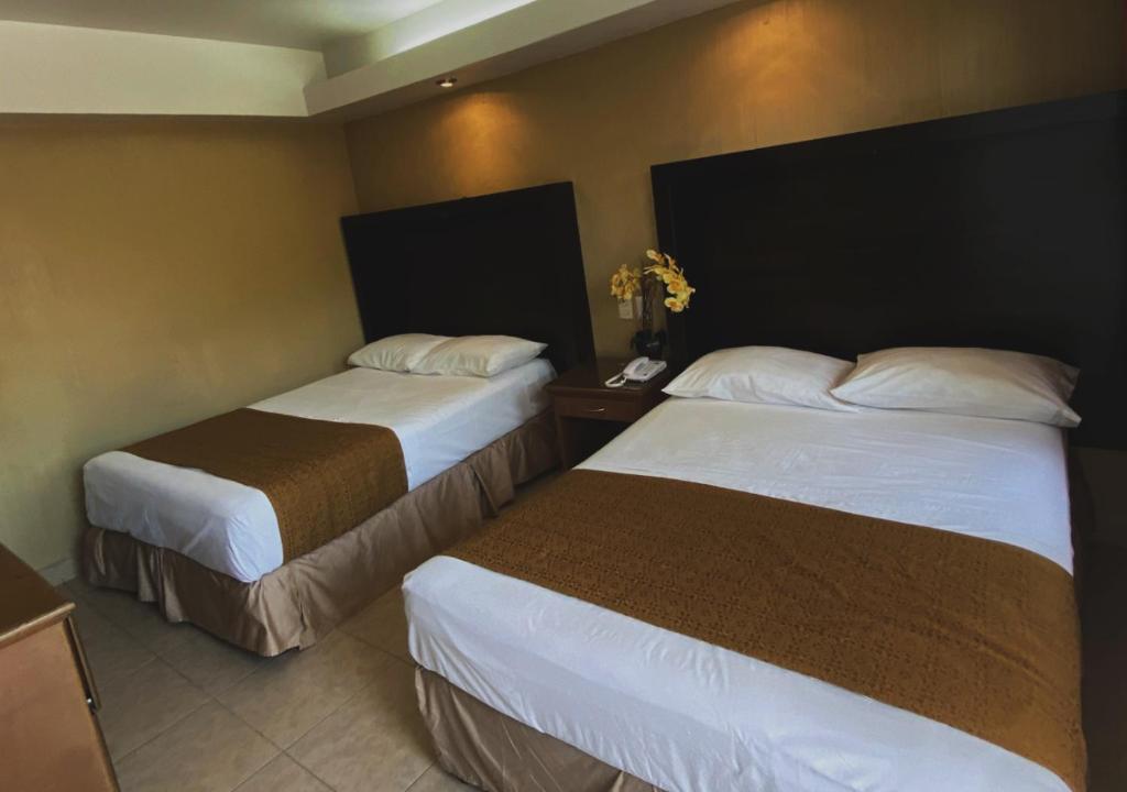 Двухместный (Двухместный номер с 2 отдельными кроватями) отеля Hotel Hacienda del Viejo, Матаморос