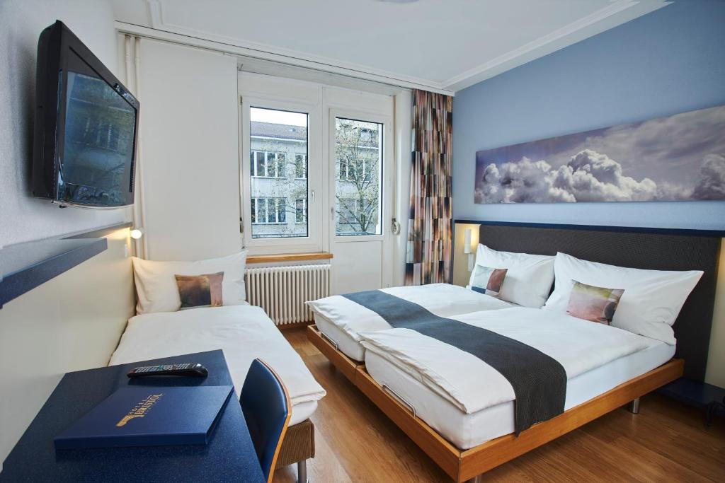 Трехместный (Трехместный номер), Hotel Bristol Zurich