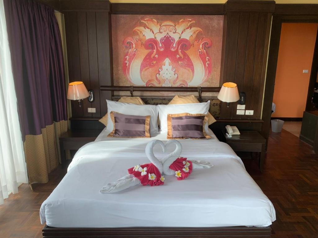 Двухместный (Двухместный номер Делюкс «Топ» с 1 кроватью) отеля Sarita Chalet, Паттайя