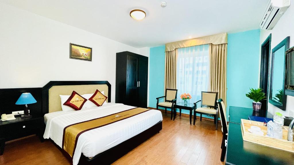 Двухместный (Стандартный двухместный номер с 1 кроватью или 2 отдельными кроватями) отеля Sea Pearl Cat Ba Hotel, Катба