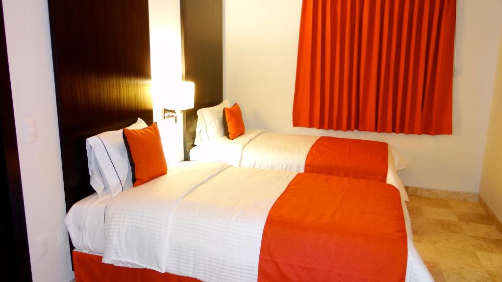 Двухместный (Двухместный номер с 2 отдельными кроватями) отеля Hotel del Pescador, Ахихик