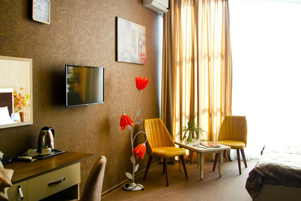 Двухместный (Двухместный номер Делюкс с 1 кроватью) отеля Khagani Hotel, Баку