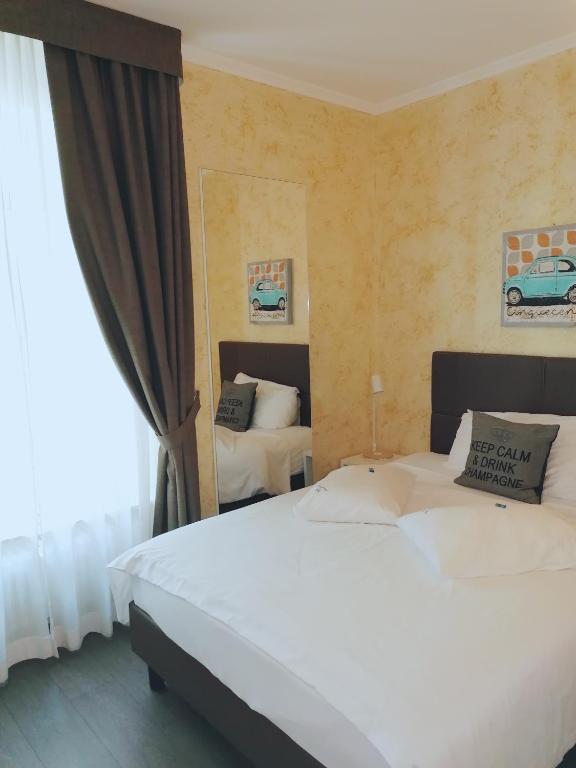 Двухместный (Двухместный номер эконом-класса Parterre с 1 кроватью) отеля Hotel Garni Millennium, Локарно
