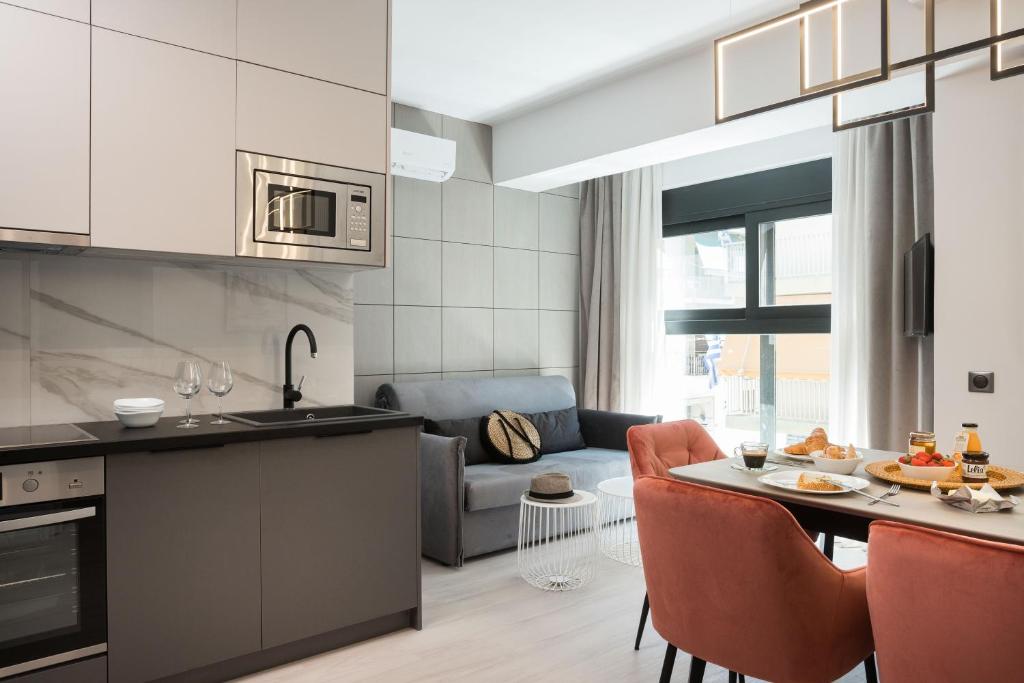 Апартаменты (Апартаменты с 2 спальнями), LUX&EASY Athens Downtown Apartments