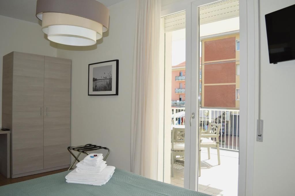 Двухместный (Двухместный номер с 1 кроватью и террасой) отеля Hotel Riva e Mare, Римини