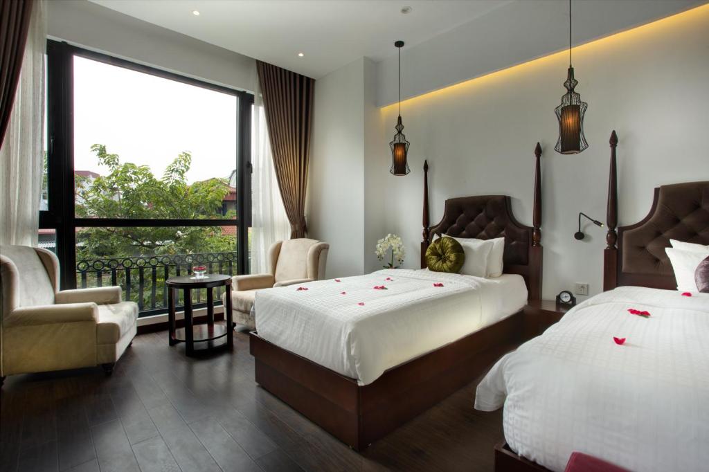 Семейный (Семейный люкс с видом на город), Hanoi Marvellous Hotel & Spa