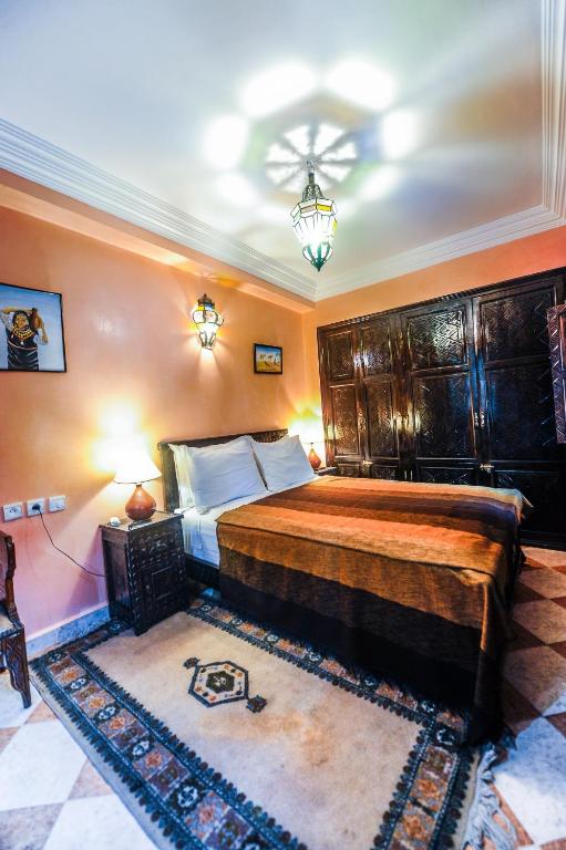Двухместный (Двухместный номер Menthe с 1 кроватью и основными удобствами) отеля Riad Errabii, Марракеш