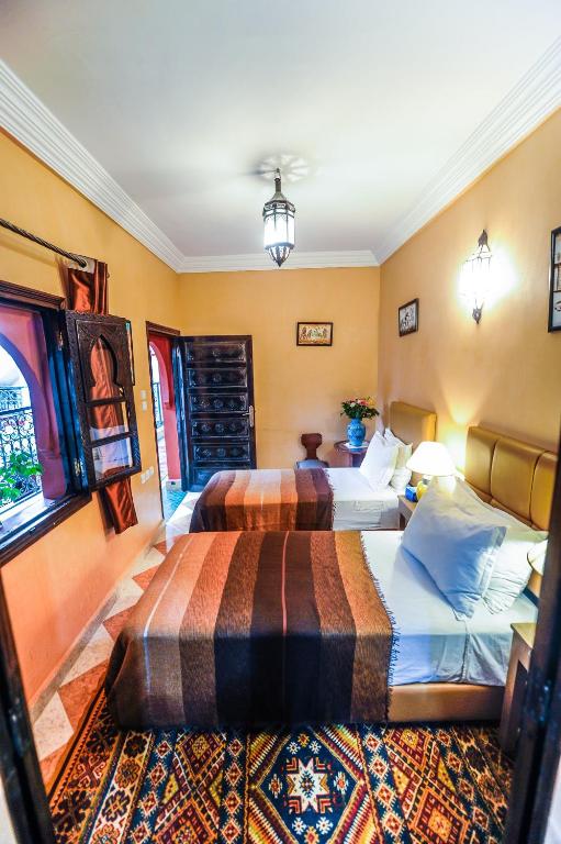 Двухместный (Двухместный номер «Базилик» с 2 отдельными кроватями) отеля Riad Errabii, Марракеш