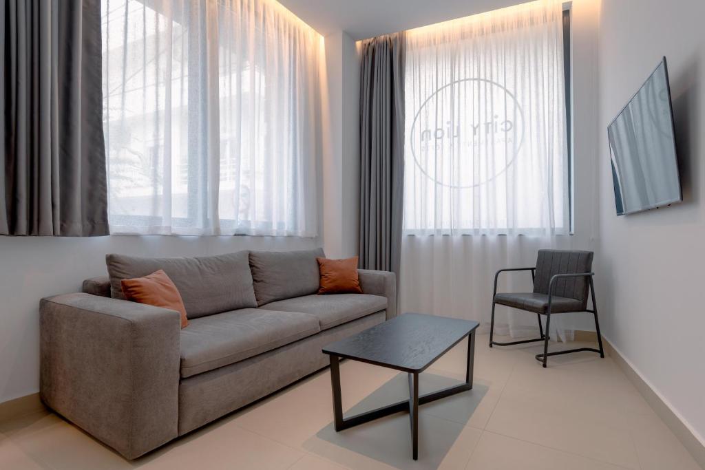 Апартаменты (Апартаменты - 1-й этаж), City Lion