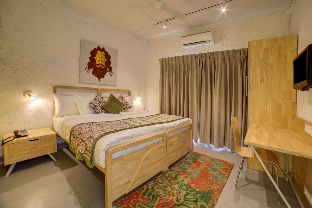 Двухместный (Номер Делюкс) отеля The Hideaway Bedzzz Rishikesh by Leisure Hotels, Ришикеш