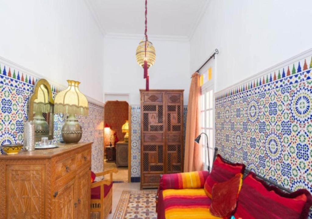 Сьюит (Люкс с террасой или верандой (для 2 взрослых)), Riad Maison Arabo-Andalouse